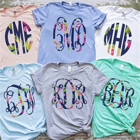 Monogram Flower Accent Shirt 